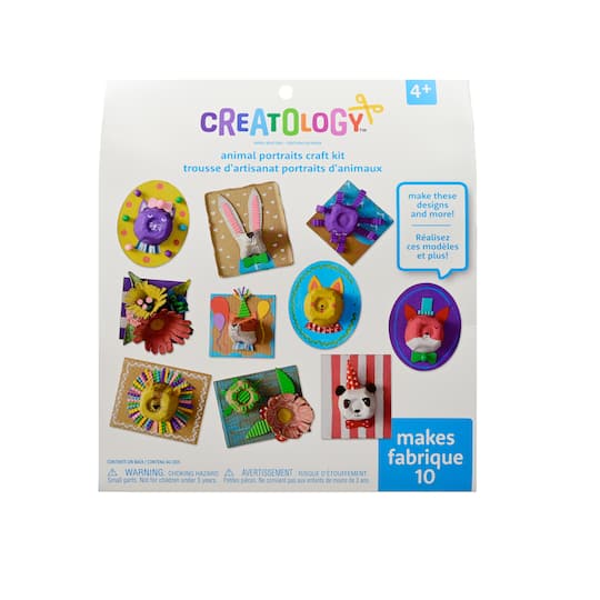 Animal Portraits Craft Kit by Creatology™